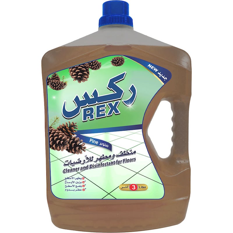 Rex Pine Disinfectant Cleaner, 3 L
